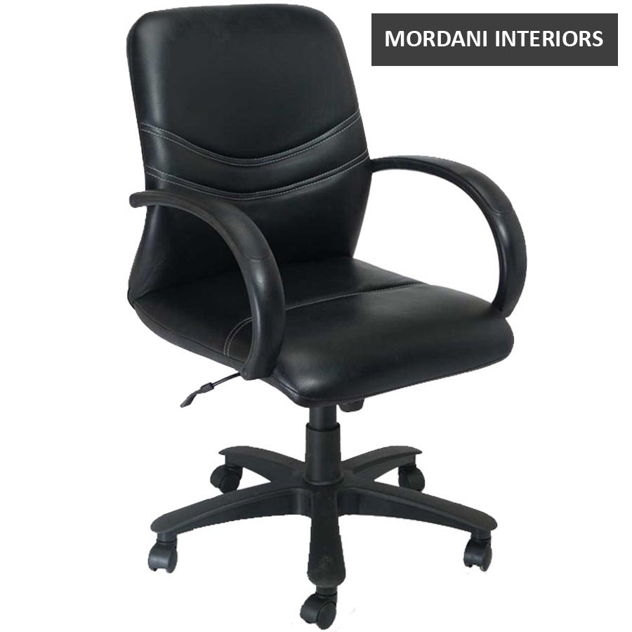 Roger Mid Back Leather Chair